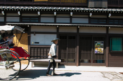 両親とは高山で合流。お互いの中間地点だから便利