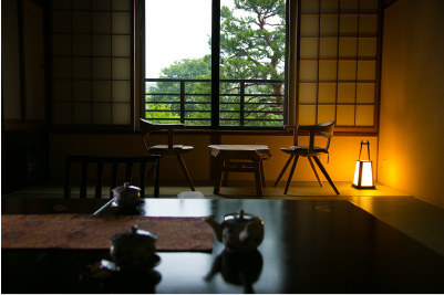 夕食の時間まで、和室のお部屋でのんびりと過ごす