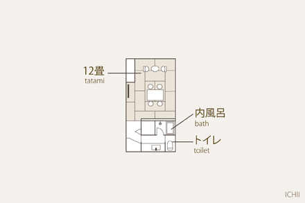 – 櫟 – ICHIIの間取り