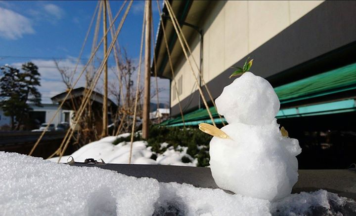 昨冬に続き今冬も極端に雪の少ない飛騨ですが、8日夜になってようやく、本格的な積雪をみました。